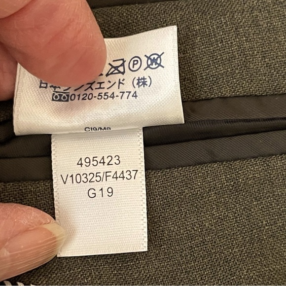 Lands End Classic Tailored Fit Wool Mens Sports Coat Size 44 Long office wedding - Picture 12 of 13